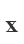 x