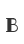 B