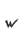 w
