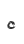 c