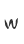 w