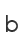 b