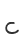 c