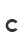 c