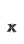 x