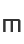 m