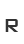 R