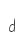 d