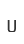 U