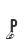 p