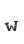 w