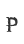 P