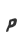 p