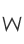 W