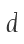 d