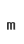m