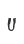 u