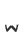 w