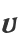 u