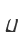 u
