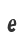 e