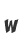 w