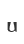 u