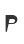 P