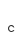 c