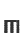m