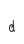 d