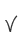 V