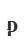 p