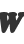 W