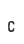 c