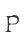 P
