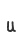 u