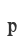 p