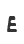 E