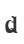d