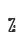 Z