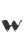 w