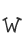 W