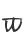 W