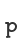 p
