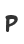 P