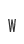 w