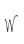 W