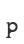 p