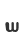 w